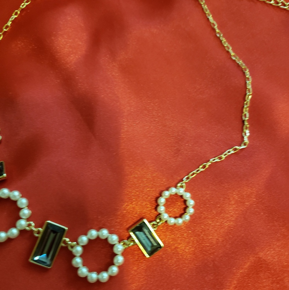 💟SOLD OUT💟NWT BRL BLK DIA FRNT NECKLACE - Picture 7 of 8
